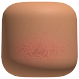 Lightly Freckled Anime Blush Face