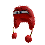 Lightning McQueen Race Car Fluffy Fur Ushanka