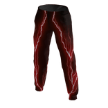 Lightning pants red y2k