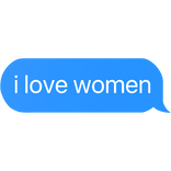 like women text