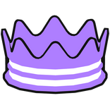 Lilac Happy Crown