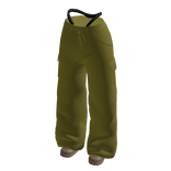 Lime Green Pants with Bikini Bottoms