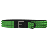 lime green studded belt