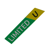 Limited Backpack Sign