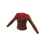 Limited Braided Rope Designer Top | Red