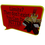 Limits? They Don't Exist Text