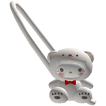 Lindo gatito vestido de oso polar 1