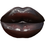 Lips Dark Red w Teeth Baddie Doll Big Duck Sausage