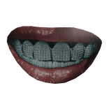 Lips w Diamond Teeth | 2000s
