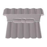 ♡ : little bear baby dress w bow in (pink)