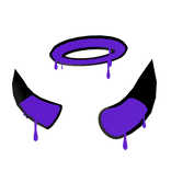 Little Horn Black&Purple Neon 