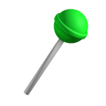 Lollipop Snack Green Apple Candy