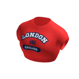 ✅London✅ red crop top