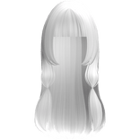 ♡ : long anime chobits doll hair in white