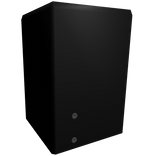 Long Black Coat Left Arm