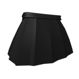 Long Black R6 Skirt