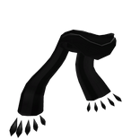 Long Black Scarf