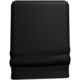 Long Black Turtleneck Sleeve | Left