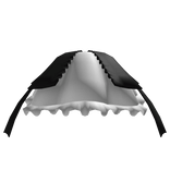 Long Black White Skirt w/ Ruffles