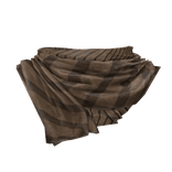 Long Brown Striped Scarf