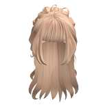 Long Bunned Hair - Blonde