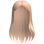 ♡ long cute tucked blonde hair