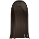 Long Dark Straight Popular Trendy Girl Hime Hair