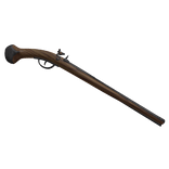 Long Flintlock Sidearm (Left Side)