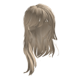 Long Hair with Bangs - Ash Blonde