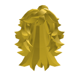 Long hair with small ponytail  - Yellow noob