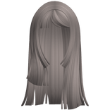 Long Layered Hime Cut (Ash Blonde)