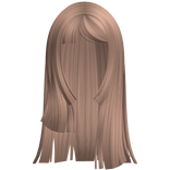 Long Layered Hime Cut (Milktea)