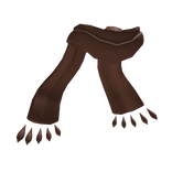 Long Light Brown Scarf