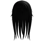 long messy soul eater anime hair black