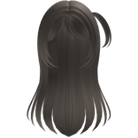 long pretty anime hair with pigtail in ash