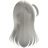 long pretty anime hair with pigtail in blonde