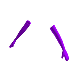 ✅Long  Purple✅ Glossy Gloves