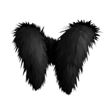 Long Shoulder Fur Black