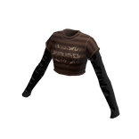 Long Sleeve Emo Y2k Top