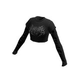 Long Sleeve Emo Y2k Top