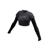 Long Sleeve Emo Y2k Top