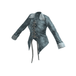 Long Sleeve Tied Work Shirt Light Blue