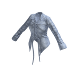 Long Sleeve Tied Work Shirt Sky Blue