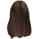 Long Soft Graceful Shy Girl Hair (Brown)