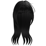 Long Straight Hair - Black