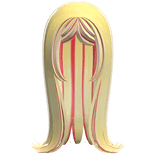 Long Swooped Apple Pony Hair