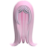 Long Swooped Shy Pony Hair