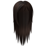 Long Wispy Emo Hair in Brown