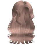 Long Wispy Wavy Hair (Milktea)