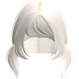 ノ♡ loose emo mini pigtails in blonde